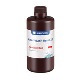 Anycubic Water Wash Resin 2.0 – Translucent Red image 2