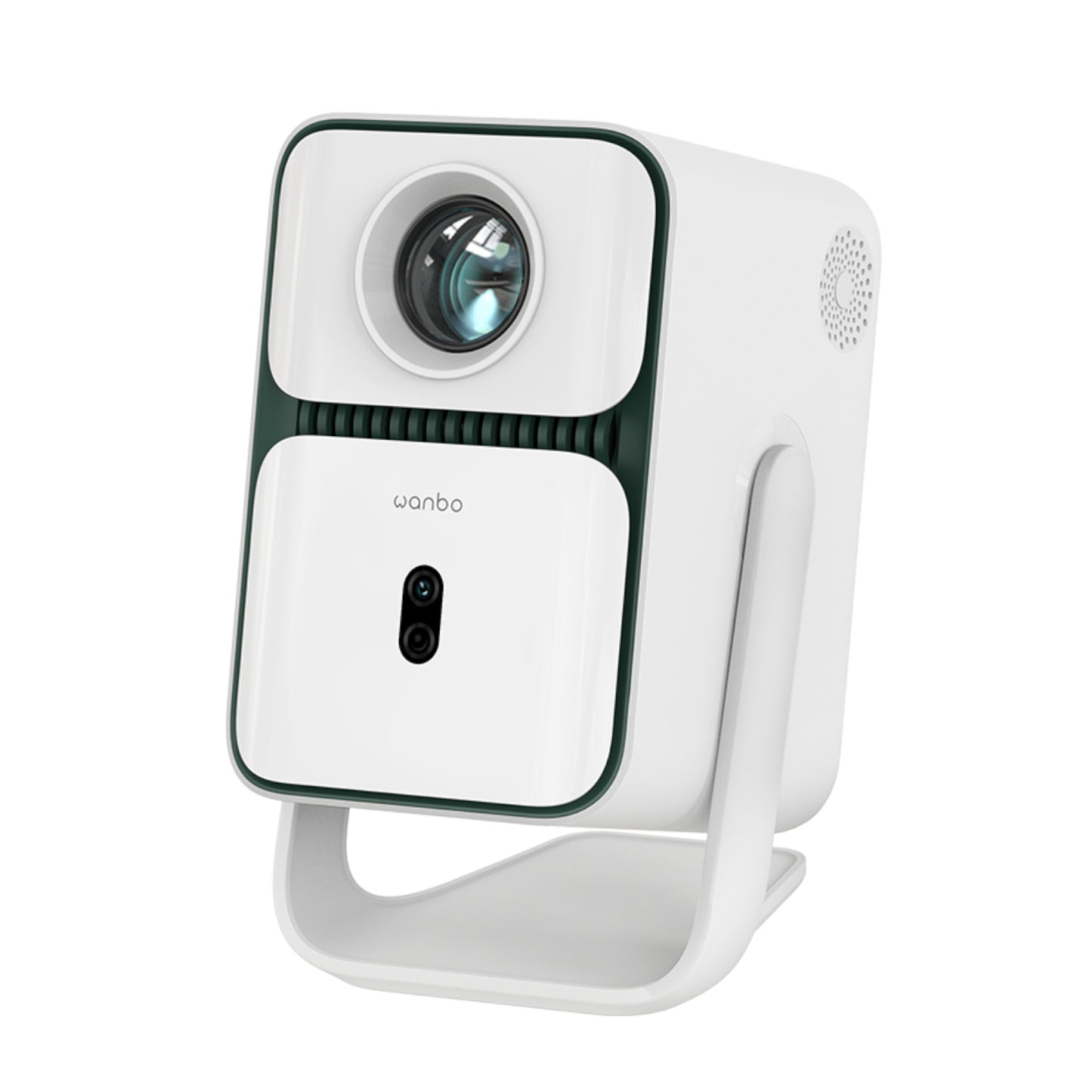 Wanbo – 1080P 500ANSI Android 11 Smart Home Theatre Projector – White image 4