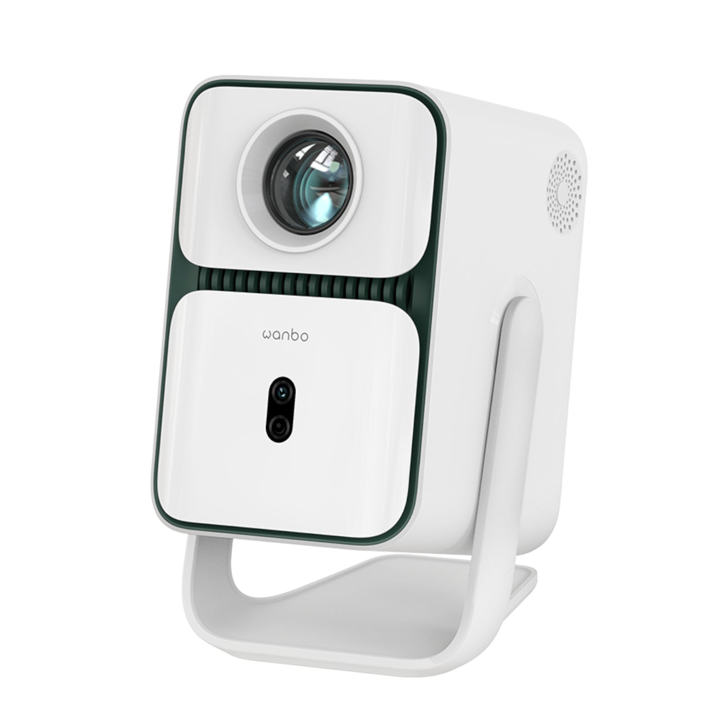 Wanbo – 1080P 500ANSI Android 11 Smart Home Theatre Projector – White image 4