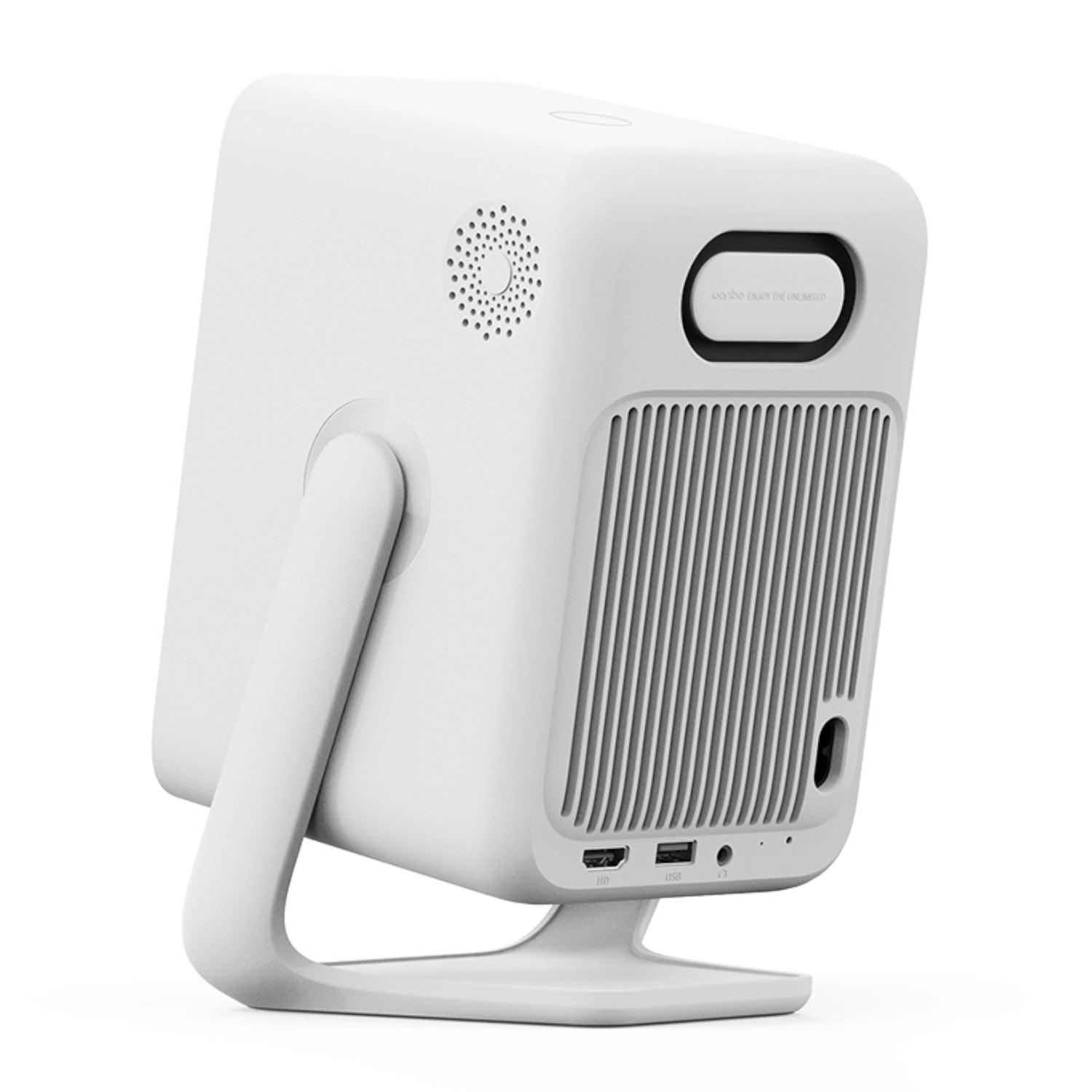 Wanbo – 1080P 500ANSI Android 11 Smart Home Theatre Projector – White image 5