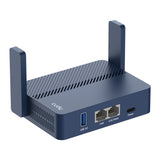 Cudy AX3000 2.5G WI-FI 6 Mini Vpn Travel Router Navy Blue