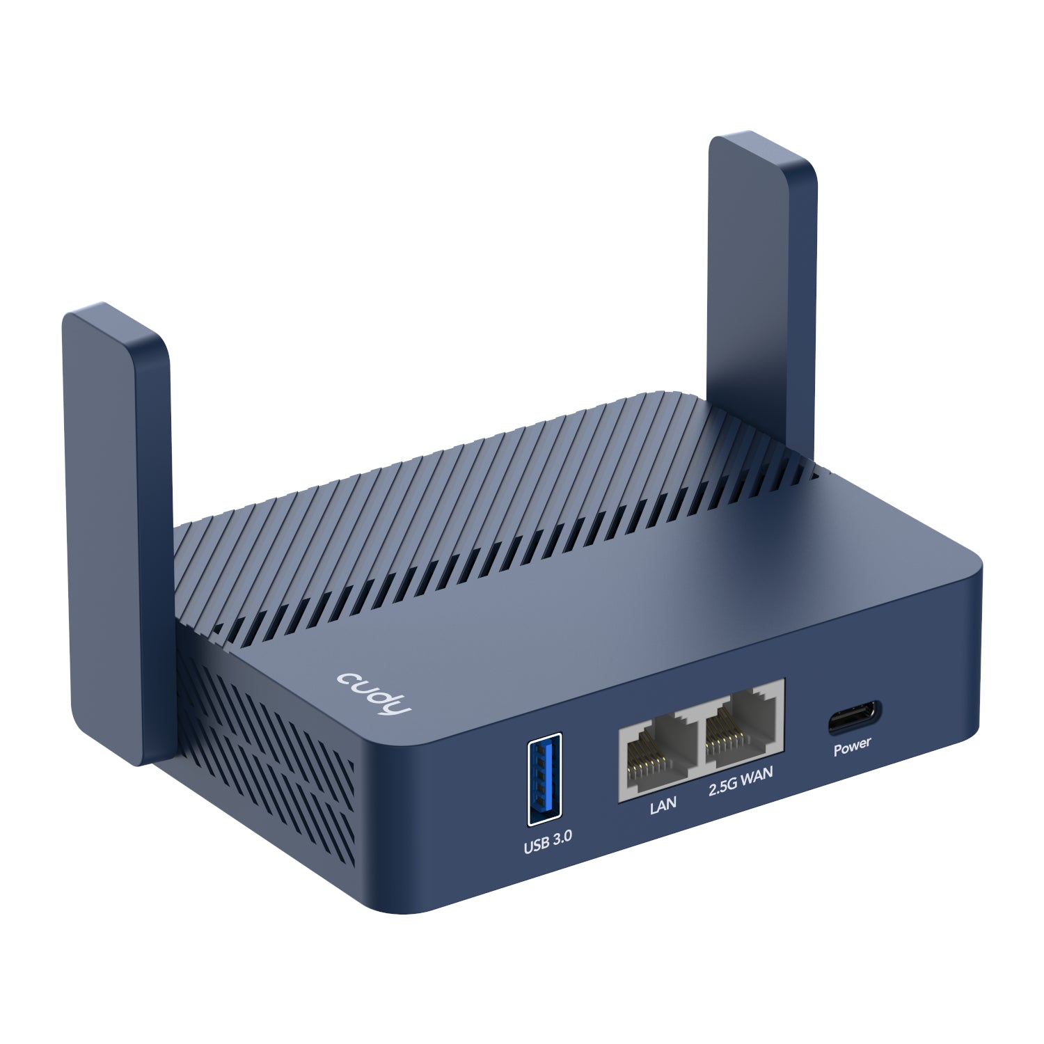 Cudy AX3000 2.5G WI-FI 6 Mini Vpn Travel Router Navy Blue