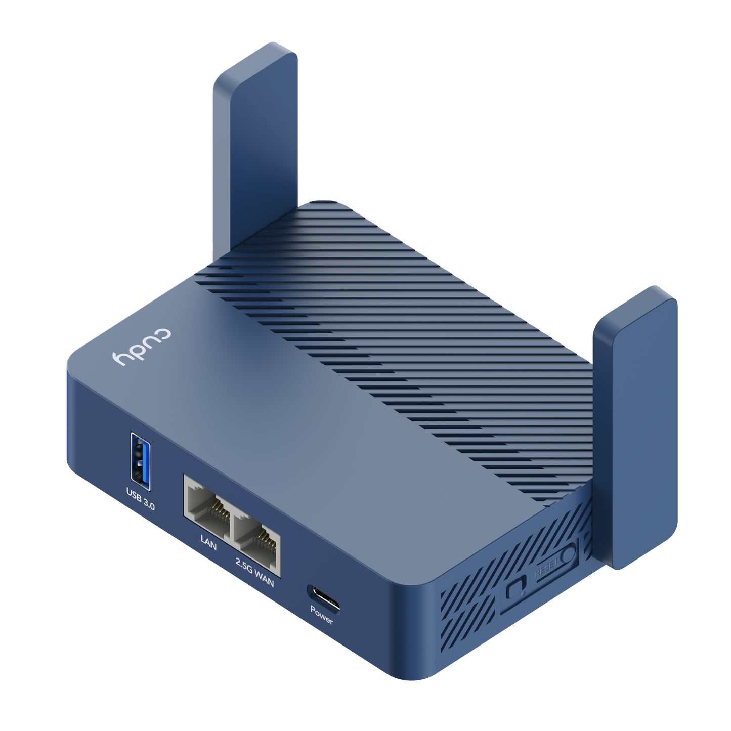 Cudy AX3000 2.5G WI-FI 6 Mini Vpn Travel Router Navy Blue image 3