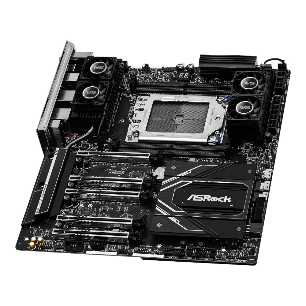 Asrock TRX50 Ws AMD TR5 Eatx Gaming Motherboard image 4