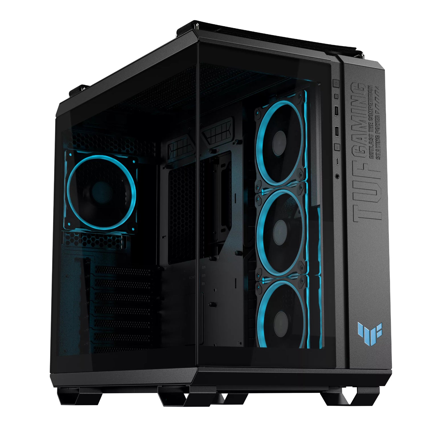 Asus Tuf Gaming GT502 Horizon ARGB Mid Tower Chassis Black