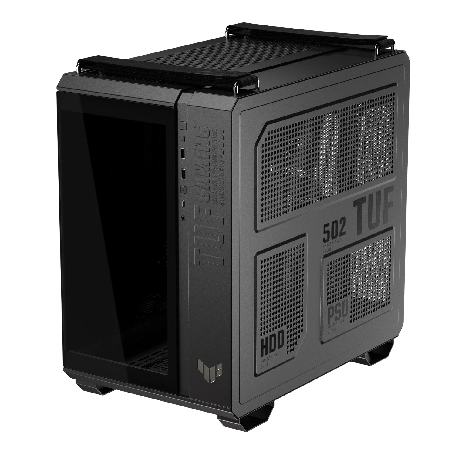 Asus Tuf Gaming GT502 Horizon ARGB Mid Tower Chassis Black image 3