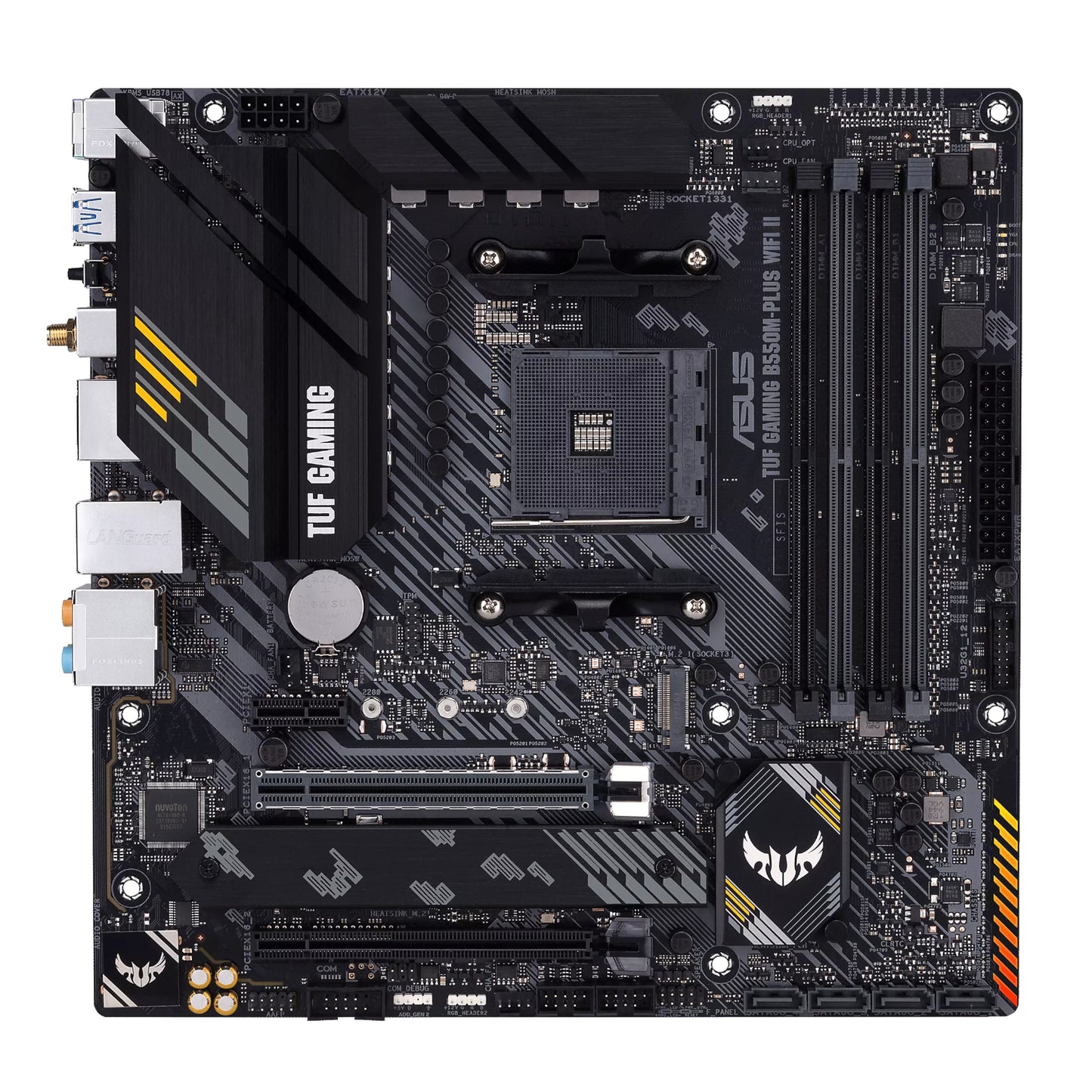 Asus Tuf Gaming B550M-PLUS WIFI II MATX Gaming Motherboard image 2