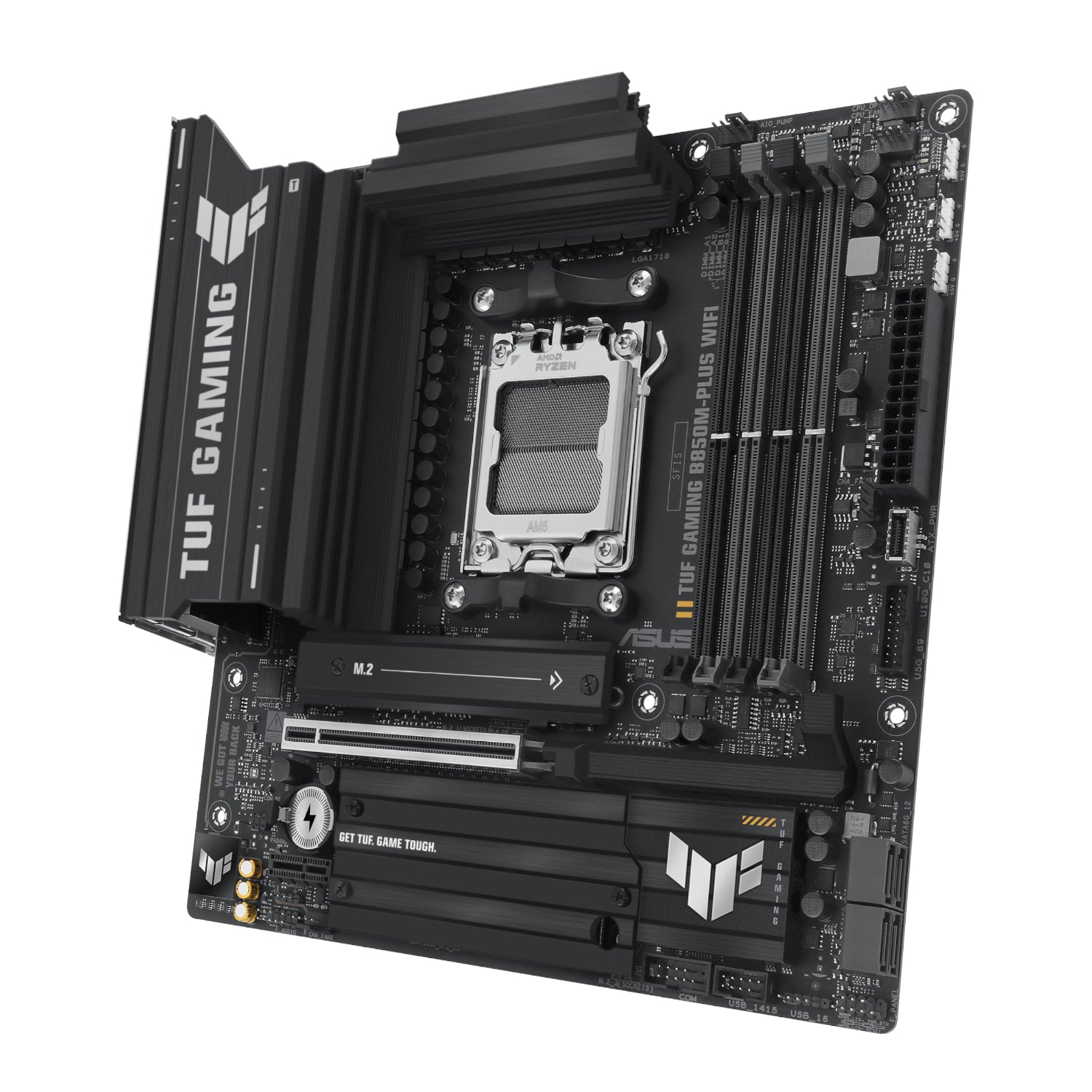Asus Tuf Gaming B850M-PLUS WIFI AM5 Micro ATX Gaming Motherboard image 4