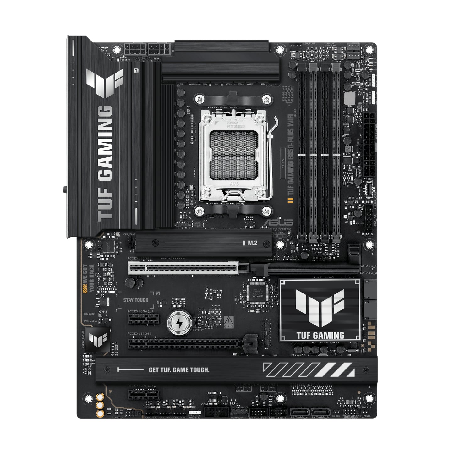 Asus Tuf B850 Gaming Plus WI-FI AM5 ATX Motherboard image 2