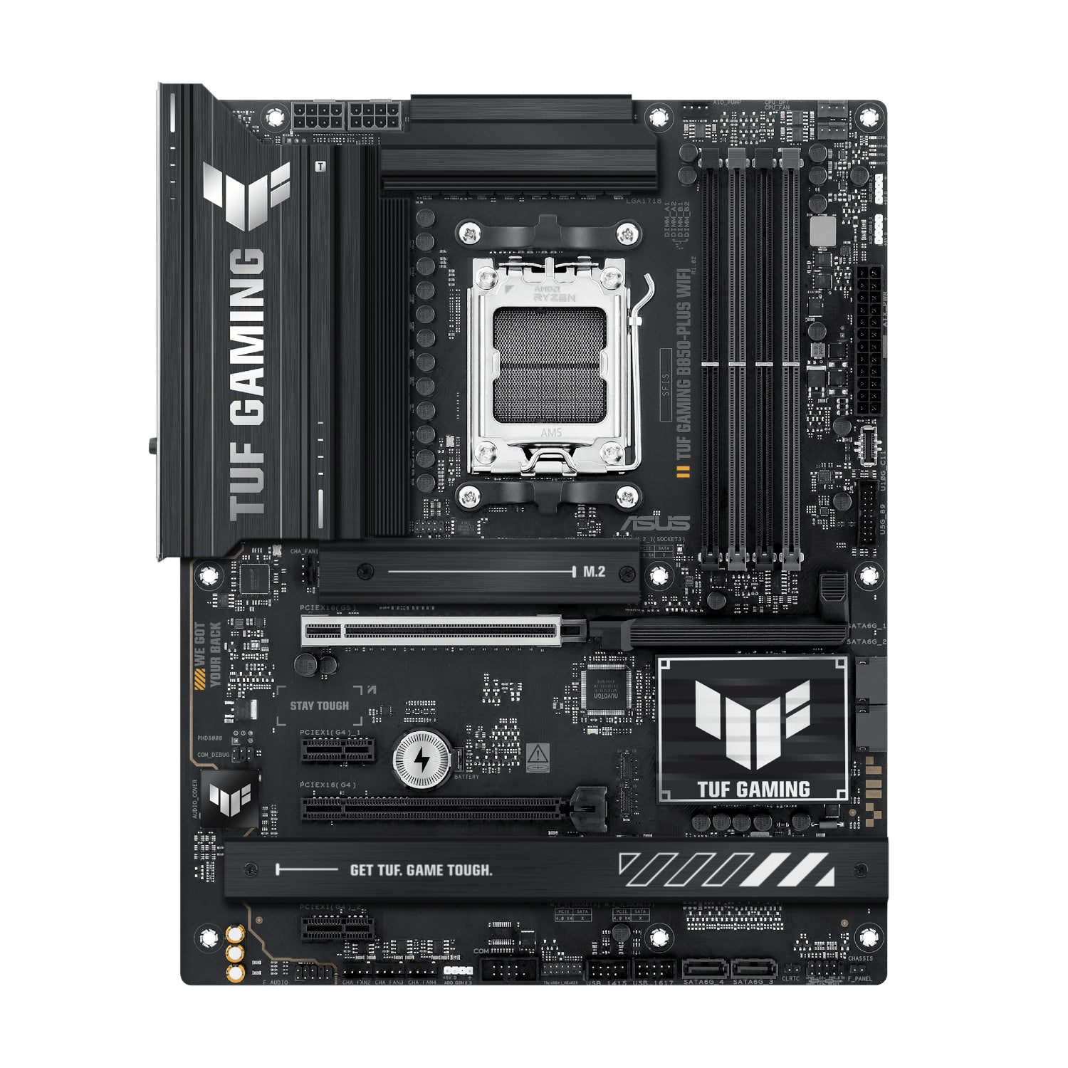 Asus Tuf B850 Gaming Plus WI-FI AM5 ATX Motherboard image 2