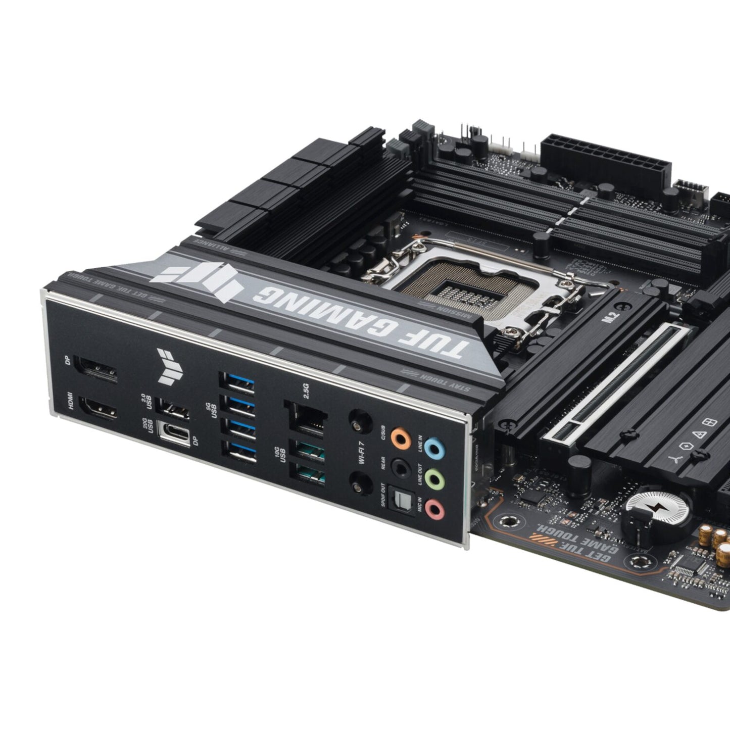 Asus Tuf Gaming B860M-PLUS WI-FI M-ATX Motherboard – INTEL LGA1851, DDR5, PCIE 5.0. WI-FI 7 image 5