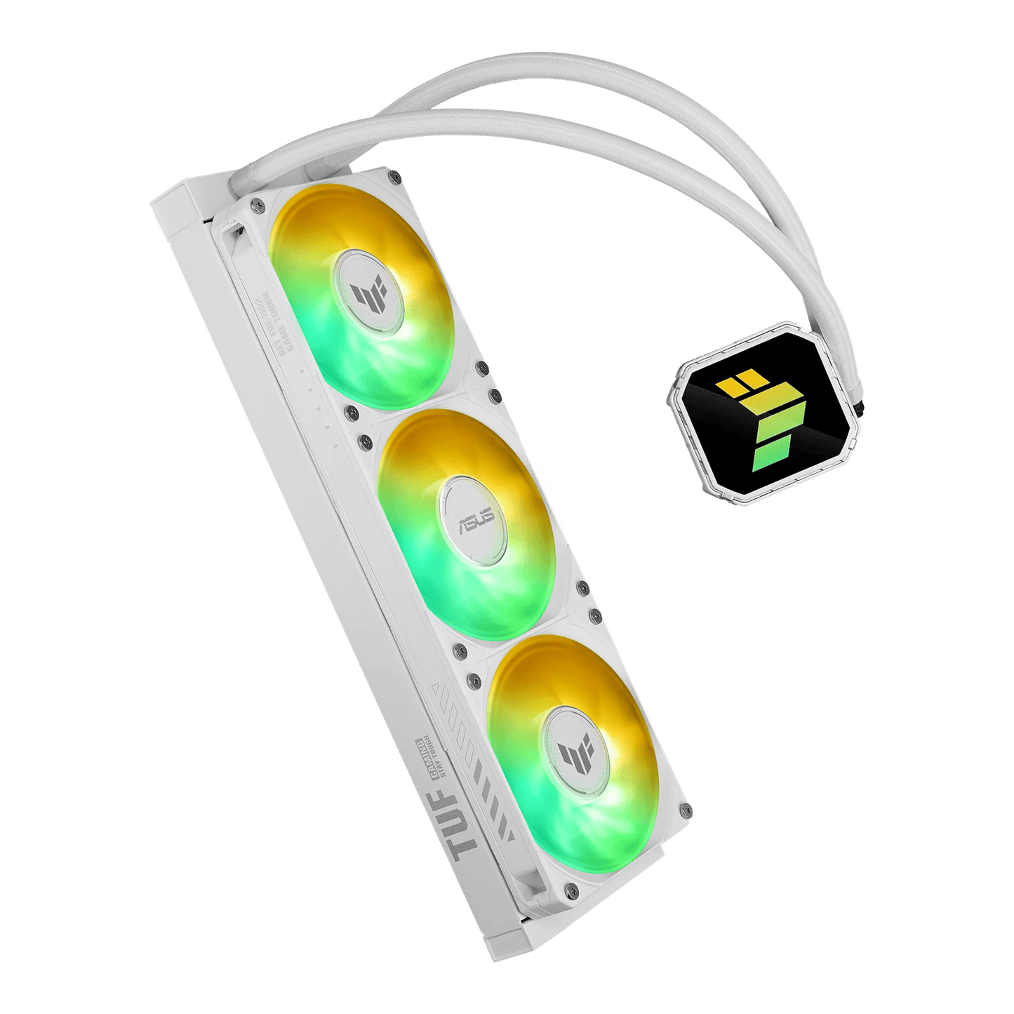 Asus Tuf Gaming Lc III 360 ARGB White Edition Liquid CPU Cooler image 2