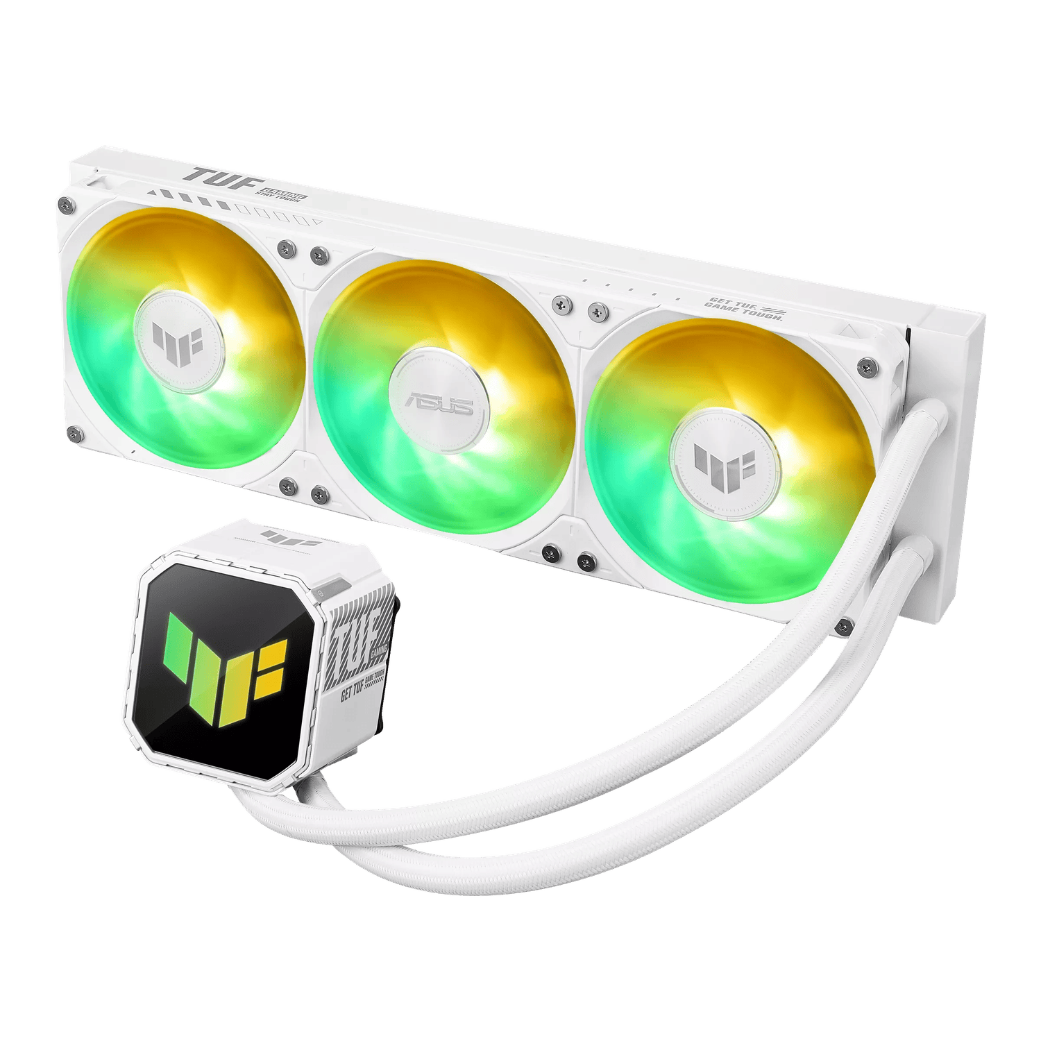 Asus Tuf Gaming Lc III 360 ARGB White Edition Liquid CPU Cooler image 3