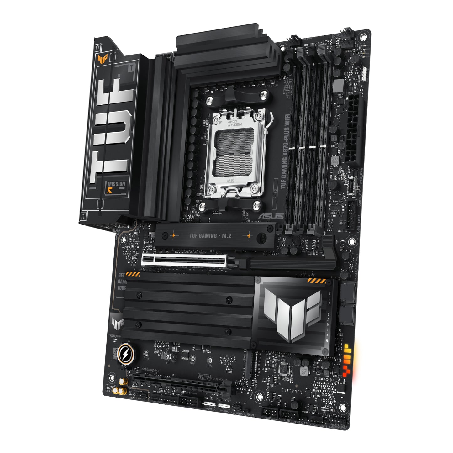 Asus Tuf Gaming X870-PLUS WIFI AMD AM5 ATX Gaming Motherboard image 3
