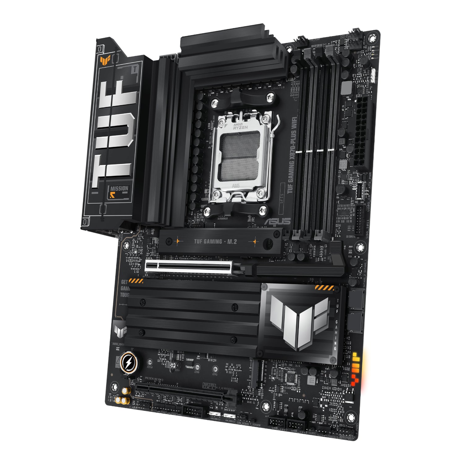 Asus Tuf Gaming X870-PLUS WIFI AMD AM5 ATX Gaming Motherboard image 3