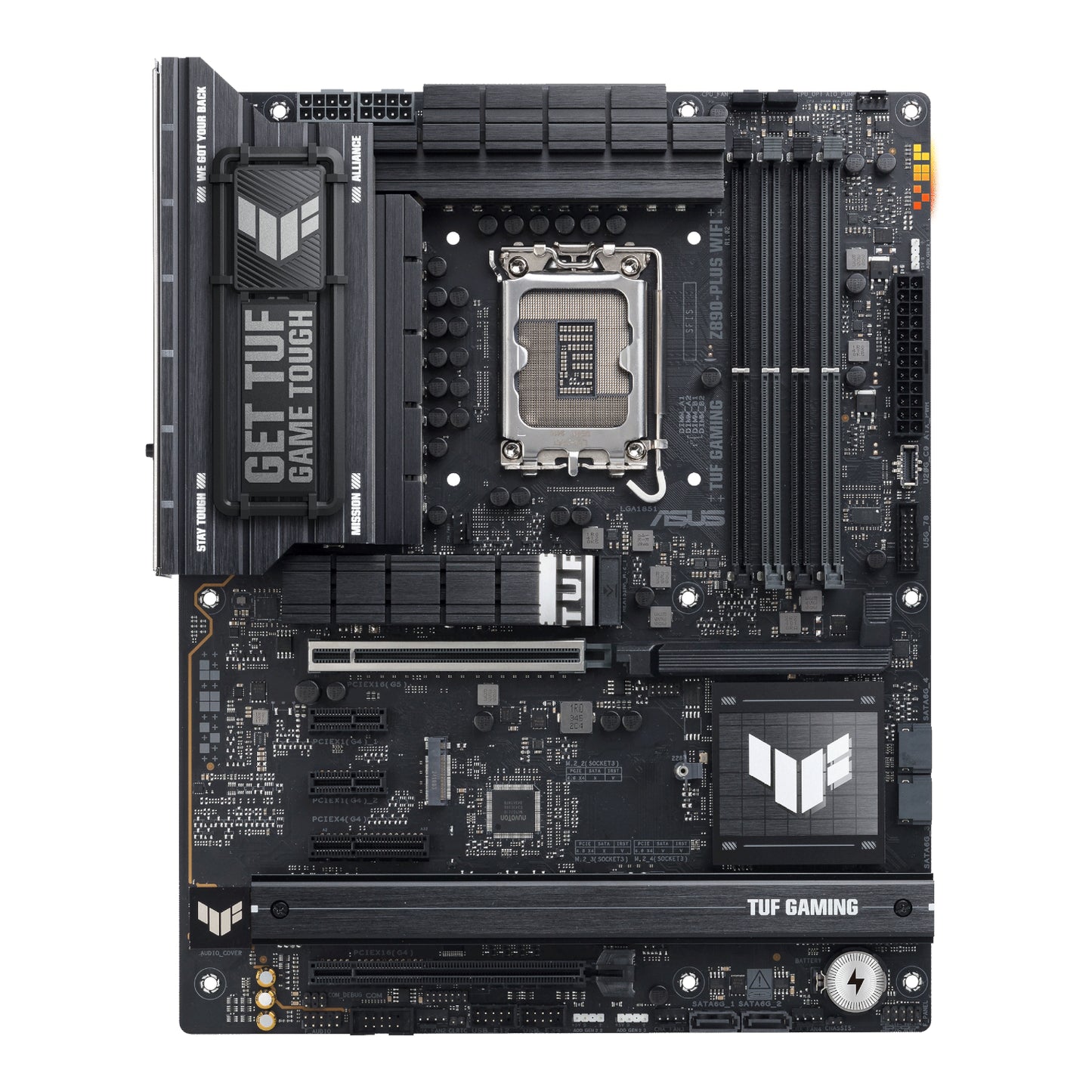Asus Tuf Gaming Z890-PLUS WIFI INTEL LGA1851 ATX Gaming Motherboard image 2