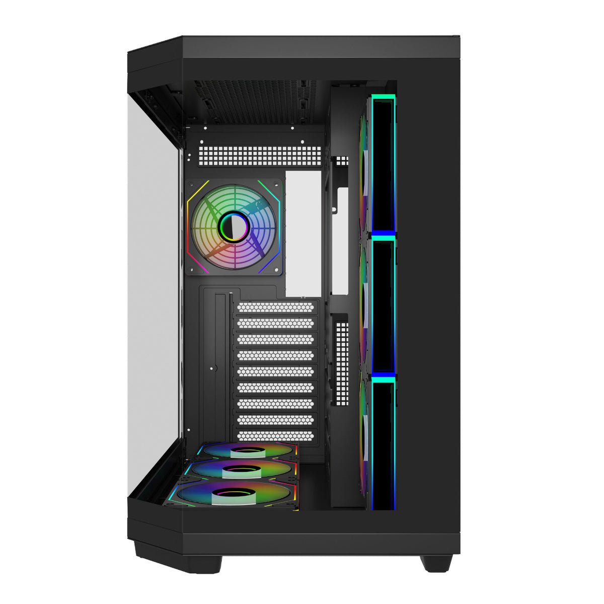 Fsp U580 ARGB ATX Ultra Tower Gaming Chassis Black image 2