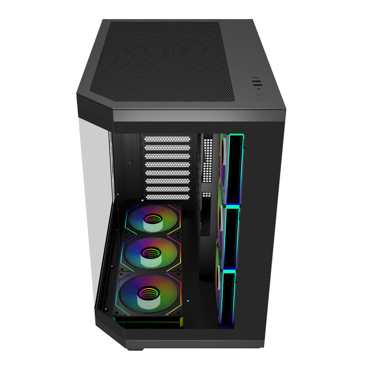 Fsp U580 ARGB ATX Ultra Tower Gaming Chassis Black image 4