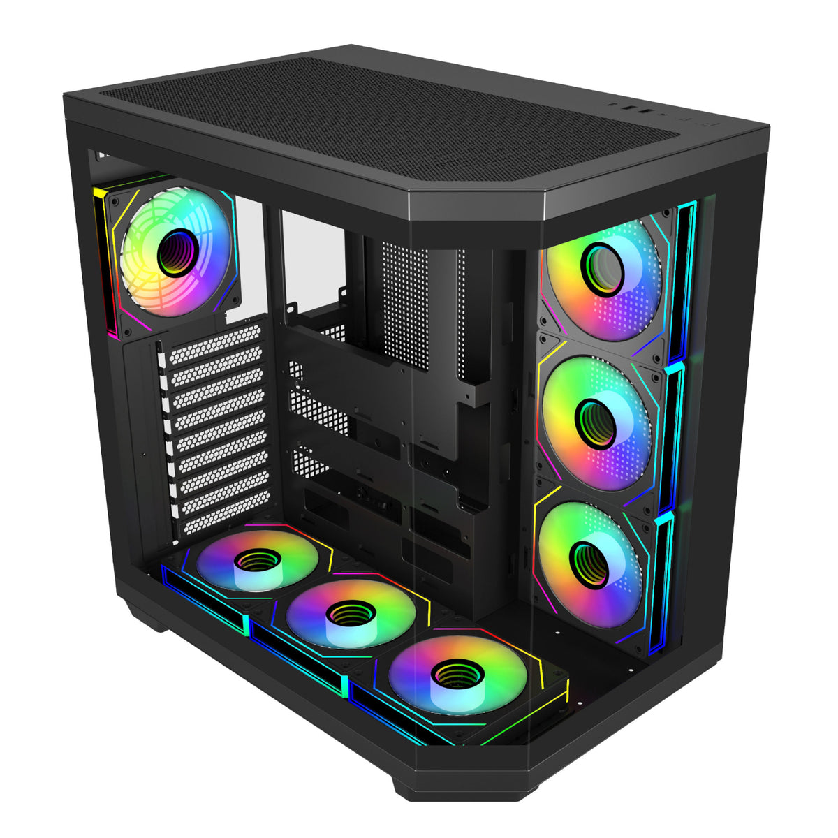 Fsp U580 ARGB ATX Ultra Tower Gaming Chassis Black image 5