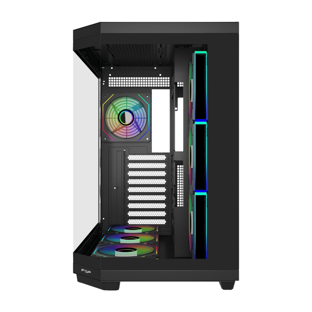 Fsp U580 ATX Ultra Tower Gaming Chassis White image 3