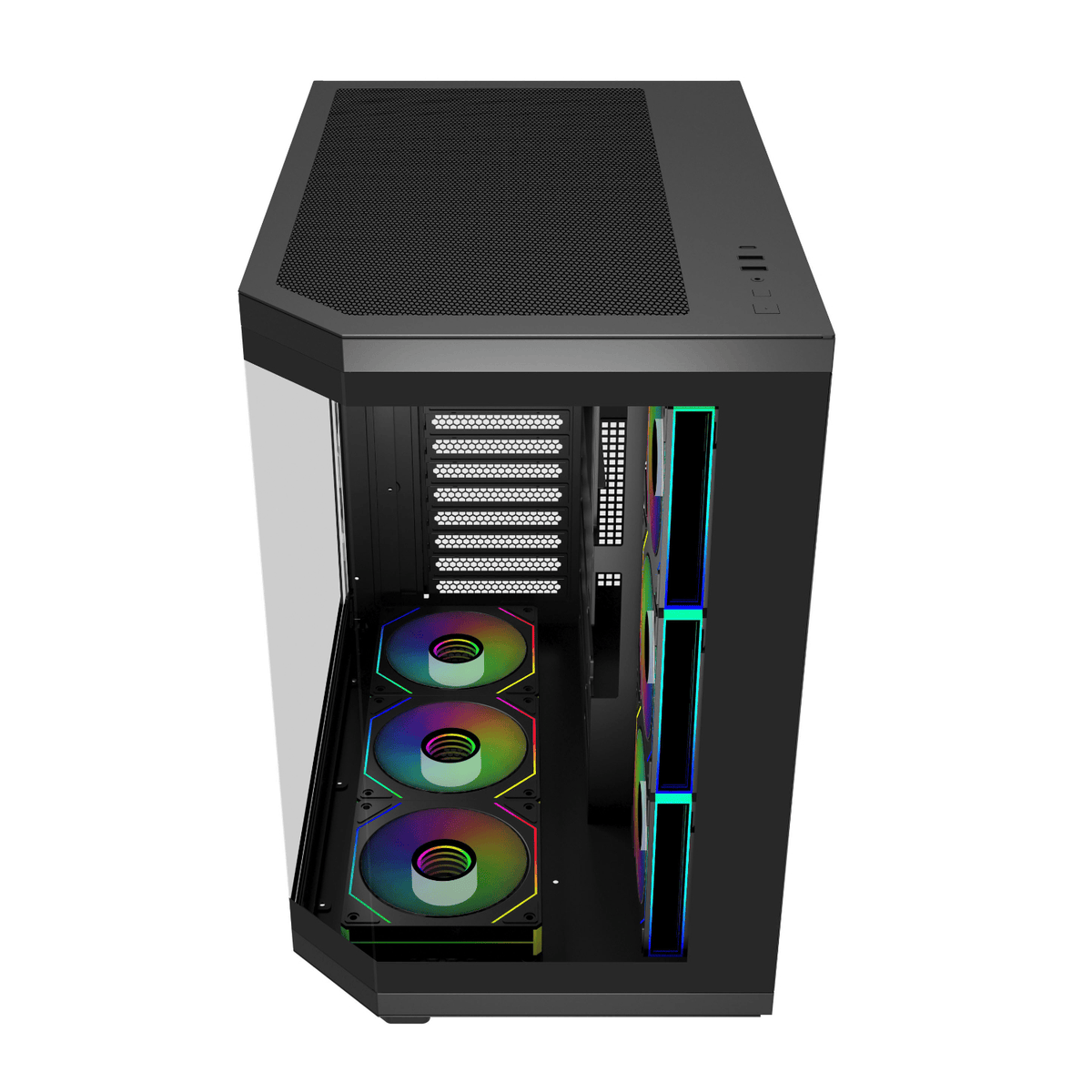 Fsp U580 ATX Ultra Tower Gaming Chassis White image 6