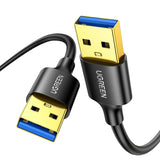Ugreen USB 3.0 Male To Male Cable, With 5GBPS Data Transfer 2M