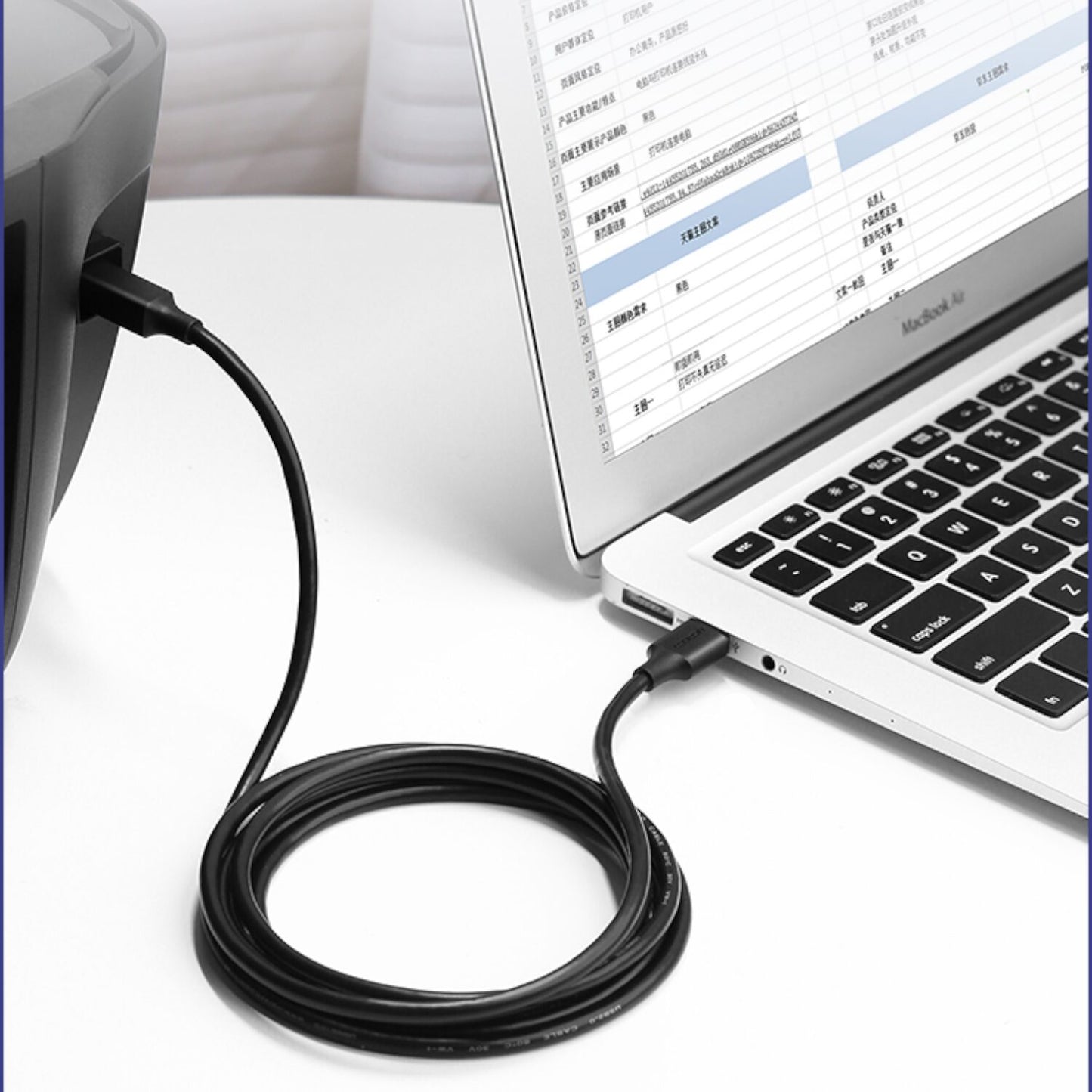Ugreen US135 USB 2.0 To Usb-B Printer Cable, 480MBPS 1.5M image 5