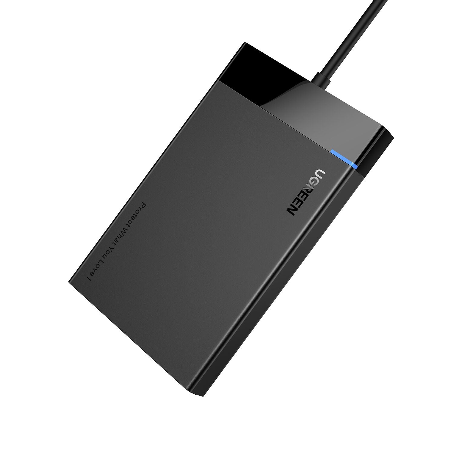 Ugreen USB 3.0 To 2.5” SATA Hard Drive Enclosure (non-Detachable Cable) image 2