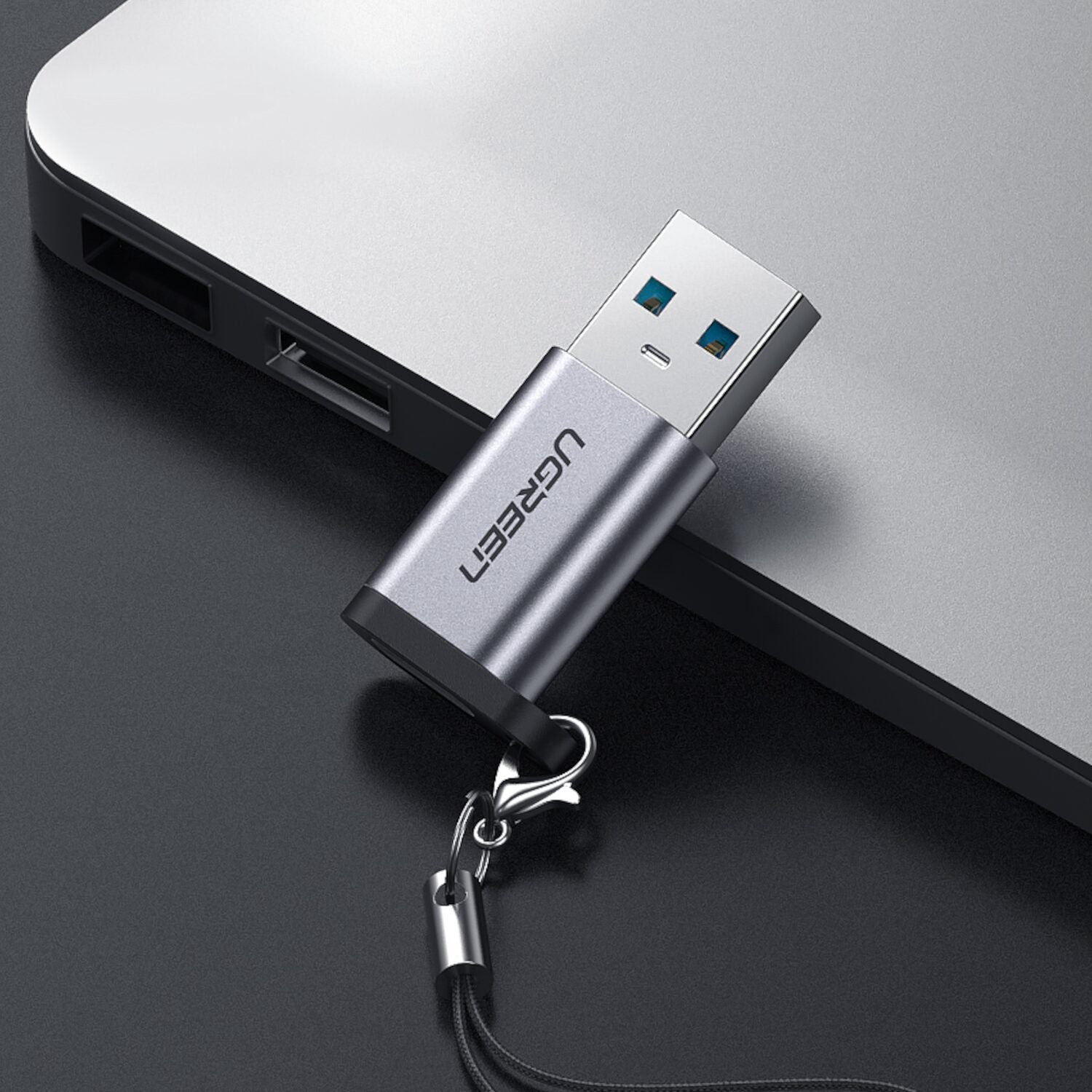 Ugreen USB 3.0 Male To Type-C 3.1 Female Adapter, Data Transfer And Charging image 4