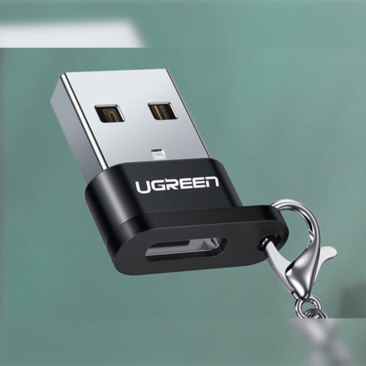 Ugreen USB A Male To USB Type-C Female Adapter (black) image 3