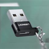Ugreen USB A Male To USB Type-C Female Adapter (black) image 3