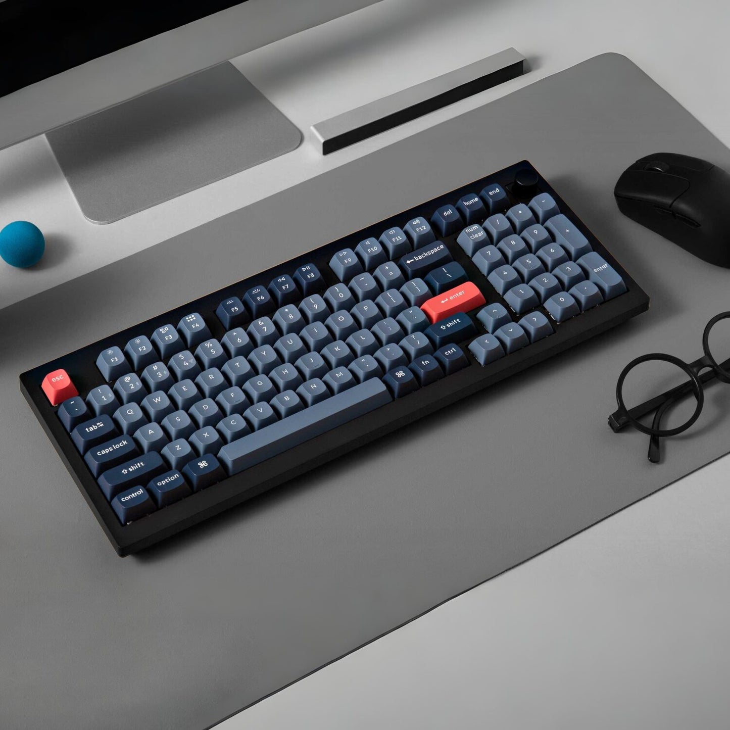 Keychron V5 Max Wireless Custom Keyboard Banana Switch image 4