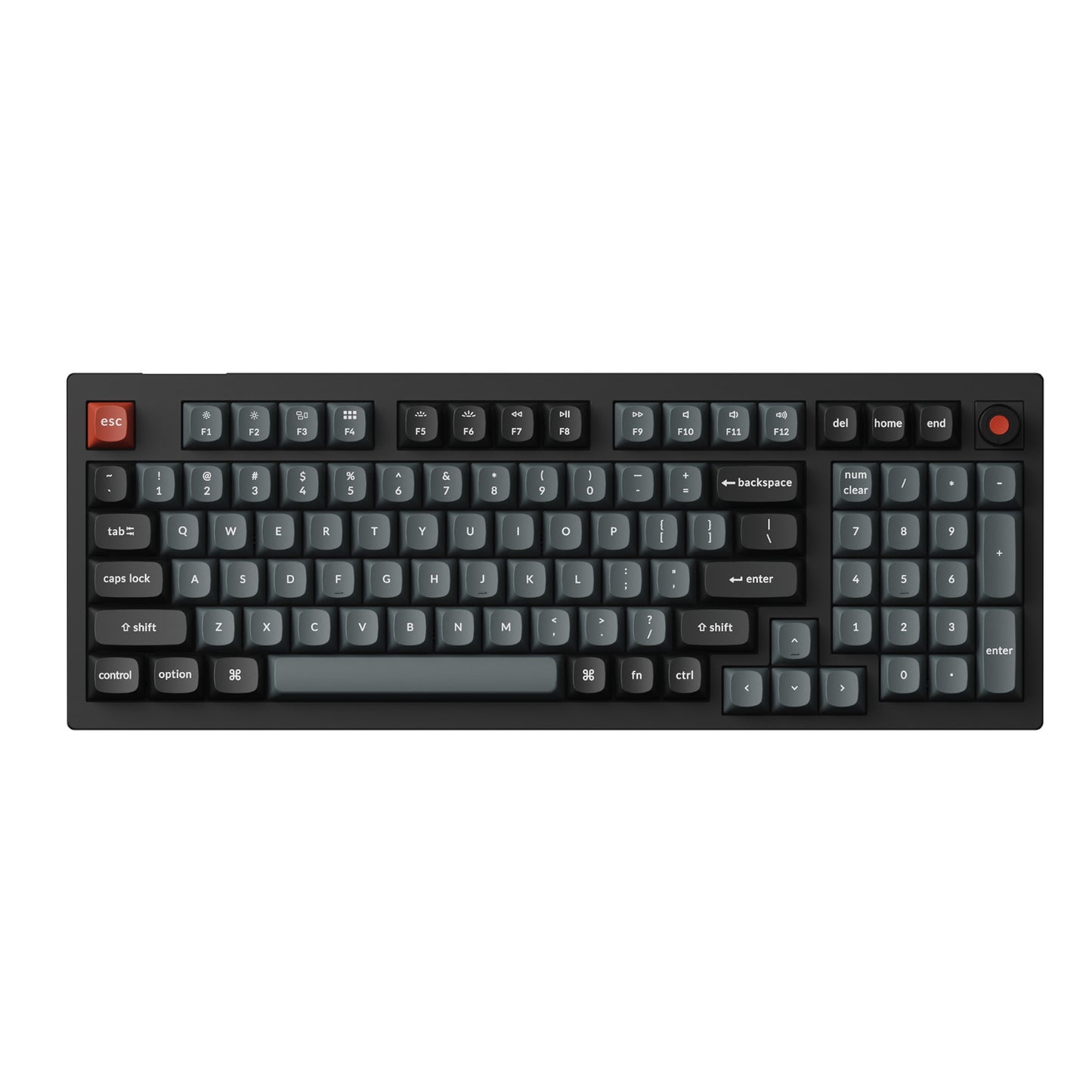 Keychron V5 Ultra 96% 8K Red Switch Hot-Swapple Silk Pom RGB Wireless Keyboard image 2