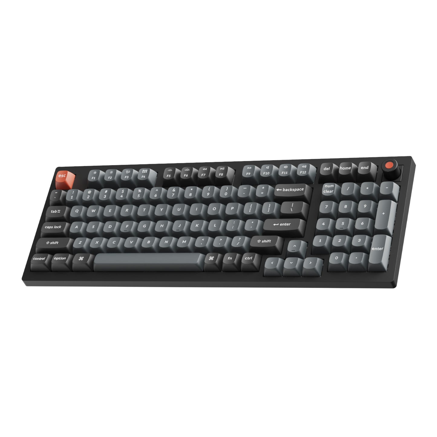 Keychron V5 Ultra 96% 8K Red Switch Hot-Swapple Silk Pom RGB Wireless Keyboard image 4