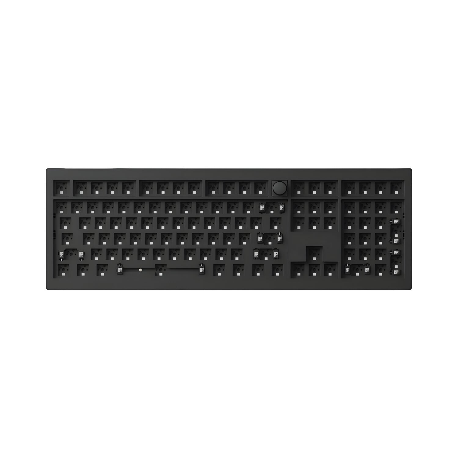 Keychron V6 Max Qmk/Via Red Wireless Custom Mechanical Keyboard | Red Switch Black image 6