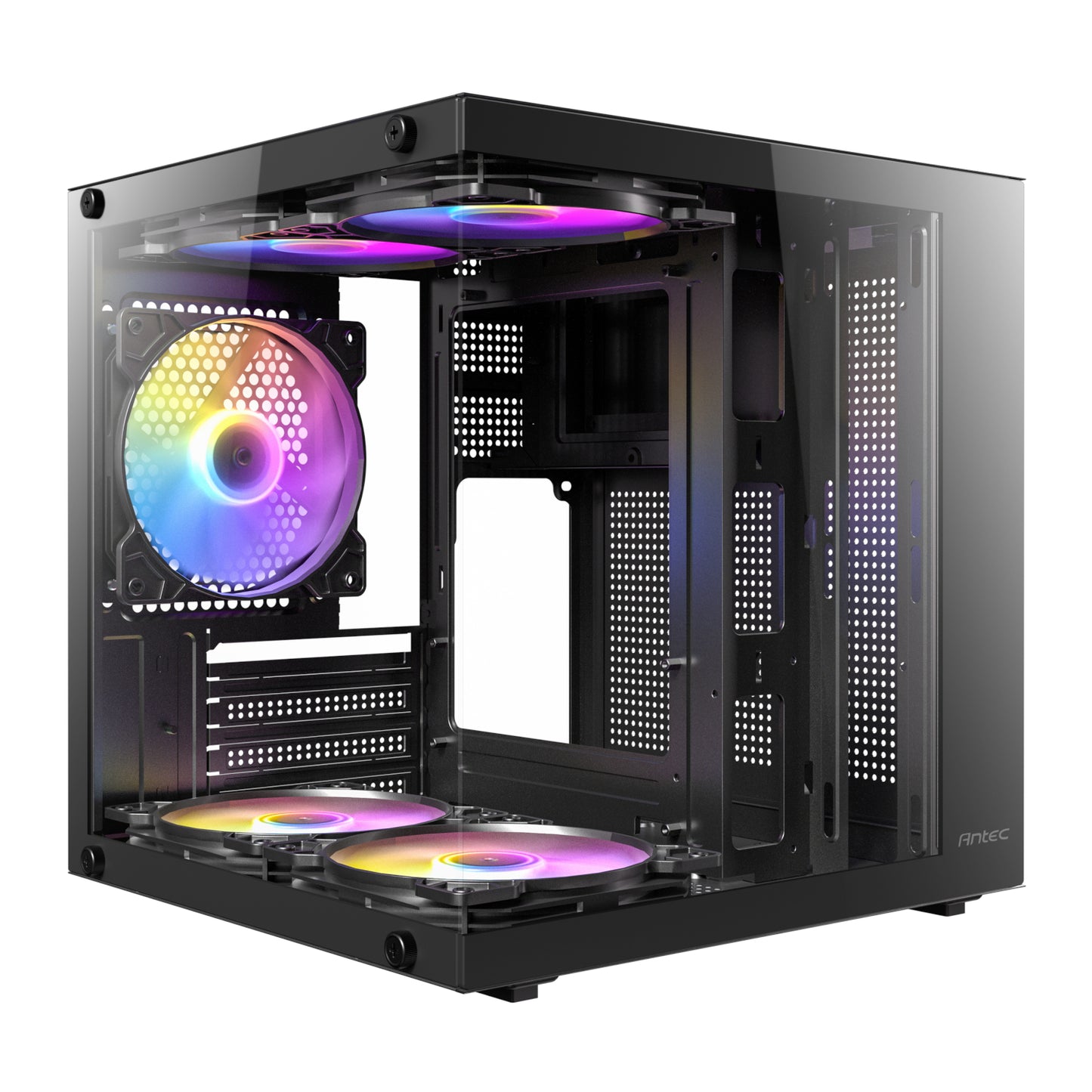 Antec Micro-Atx | ITX Mini-Tower Gaming Chassis Black