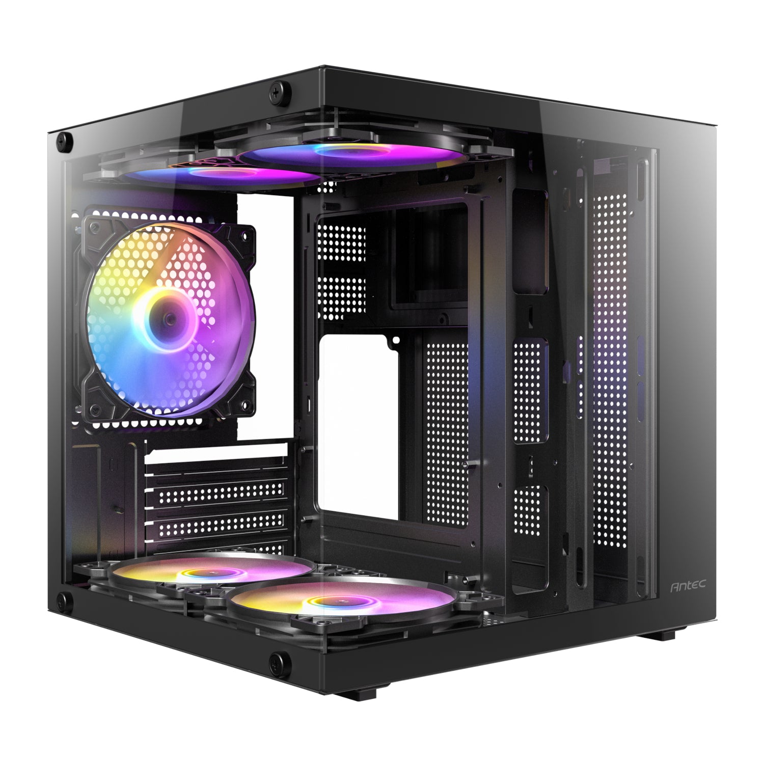 Antec Micro-Atx | ITX Mini-Tower Gaming Chassis Black