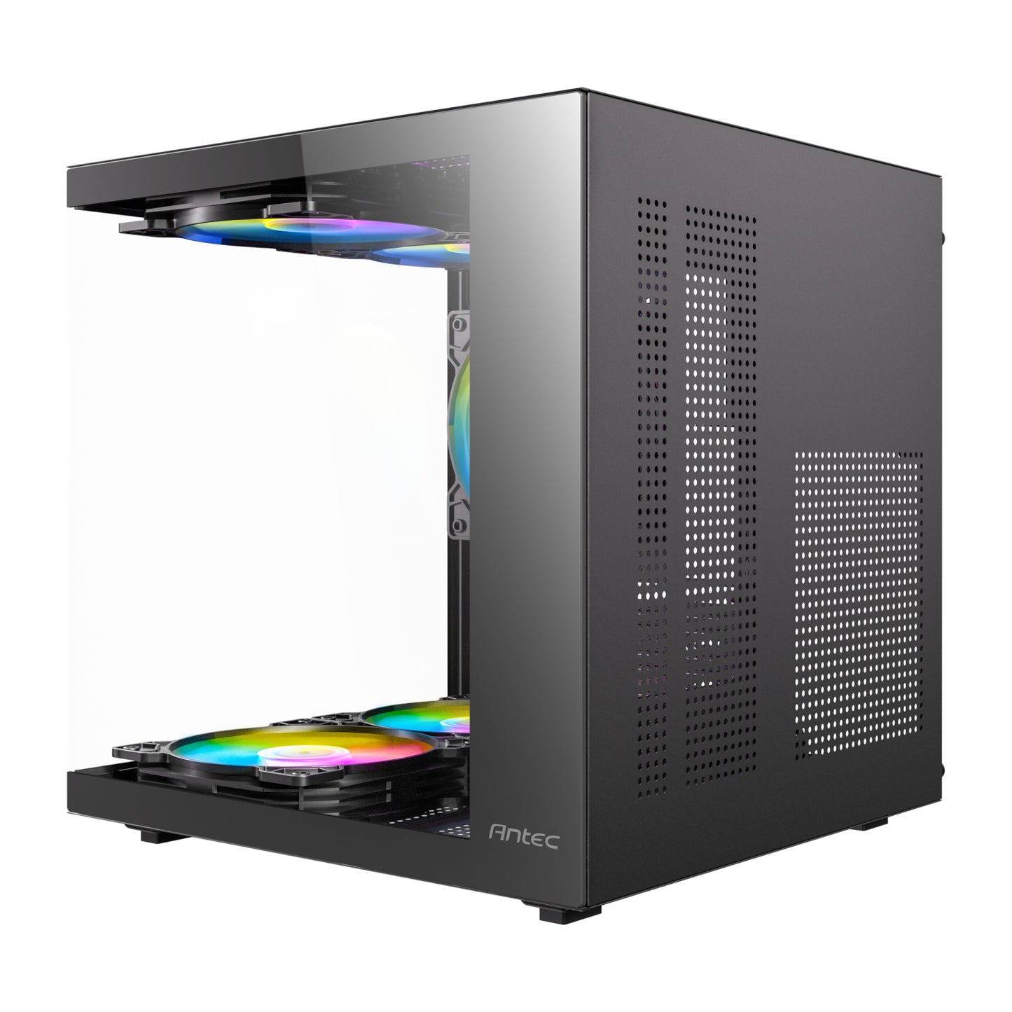 Antec Micro-Atx | ITX Mini-Tower Gaming Chassis Black image 3