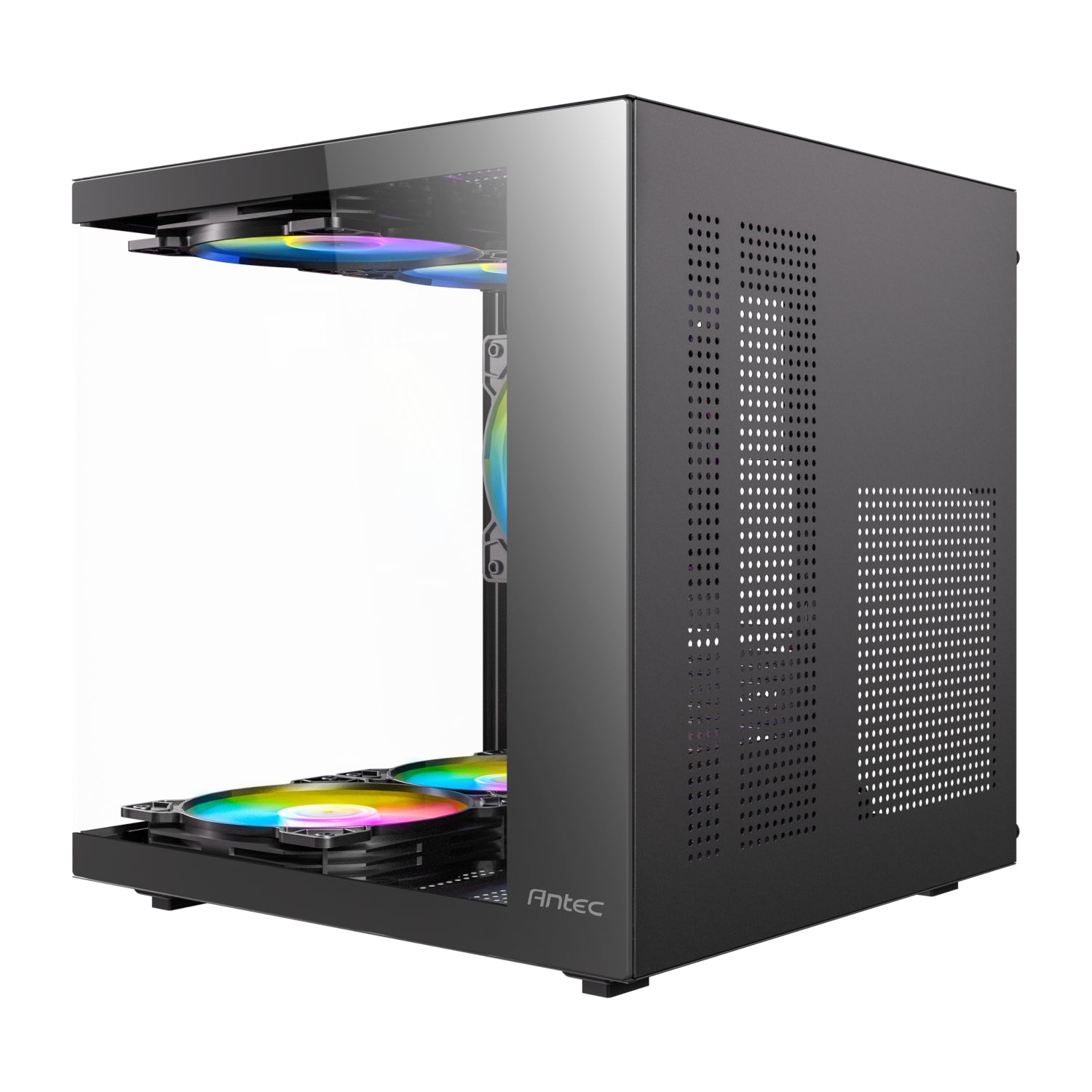 Antec Micro-Atx | ITX Mini-Tower Gaming Chassis Black image 3