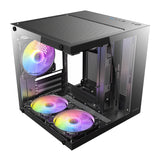 Antec Micro-Atx | ITX Mini-Tower Gaming Chassis Black image 6