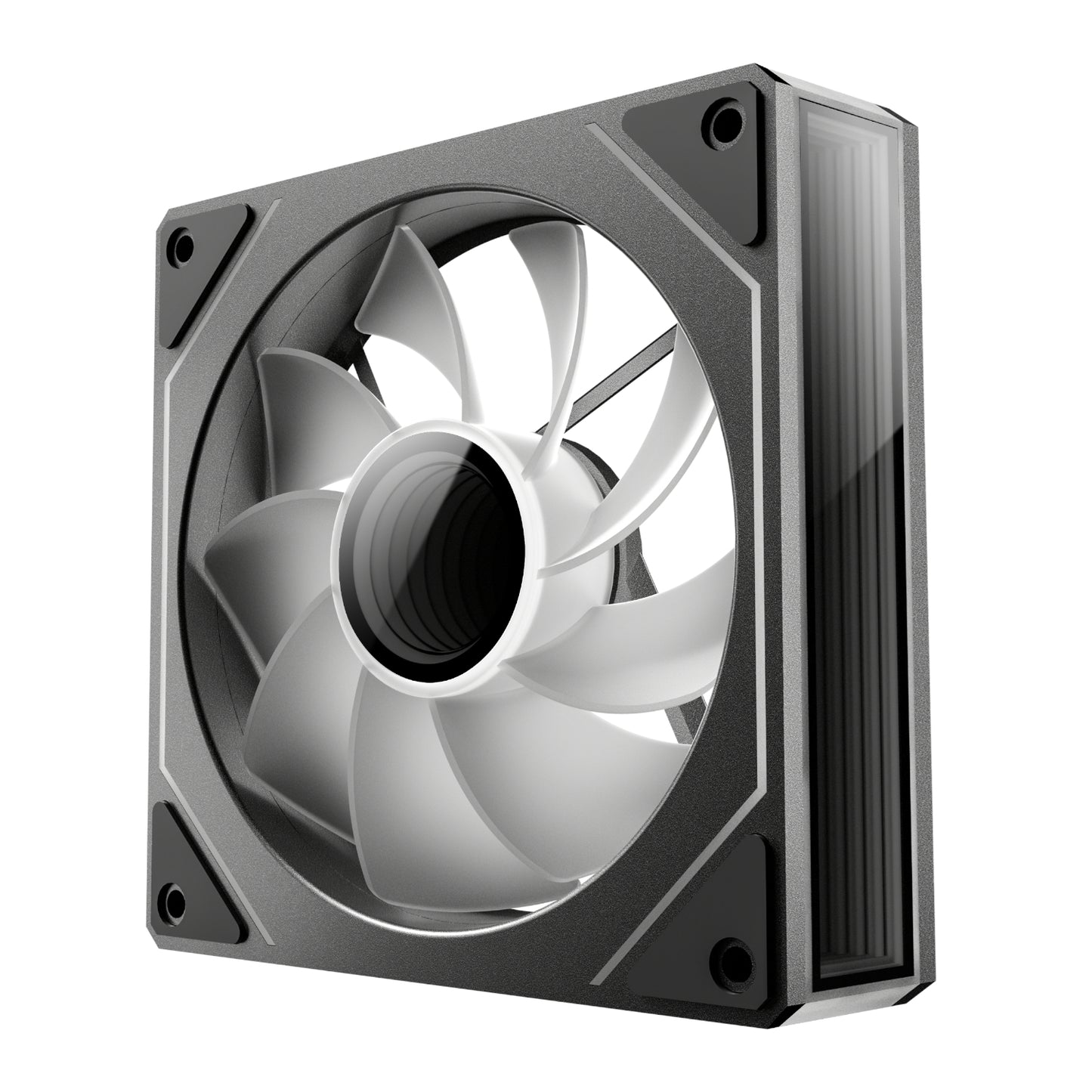 Antec Vision PWM 120MM ARGB Reverse Infinity Mirror Case Fan 3 Pack Black image 5