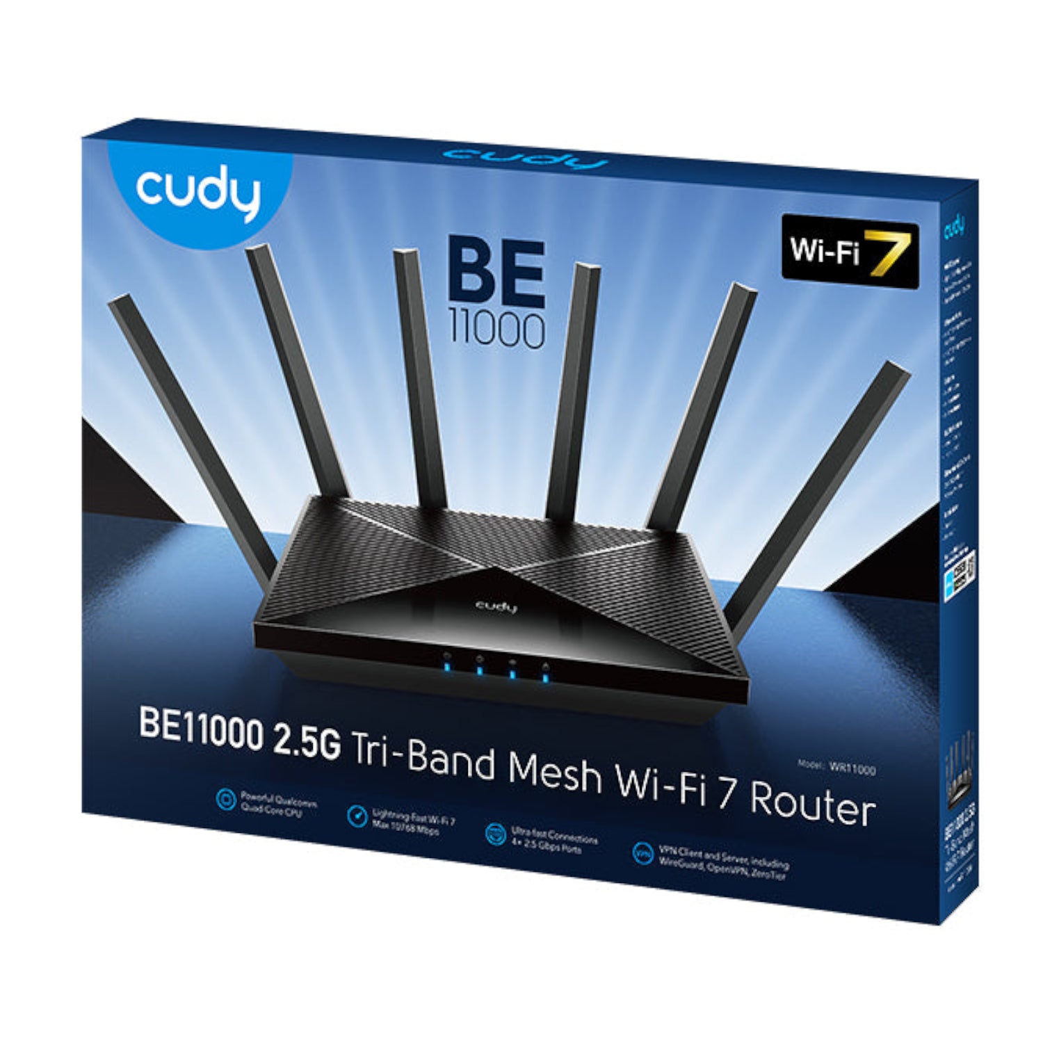 Cudy BE11000 WI-FI7 Gigabit Mesh Router image 5