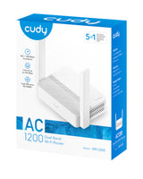 Cudy AC1200 Dual-Band Wireless WI-FI Router – White image 6