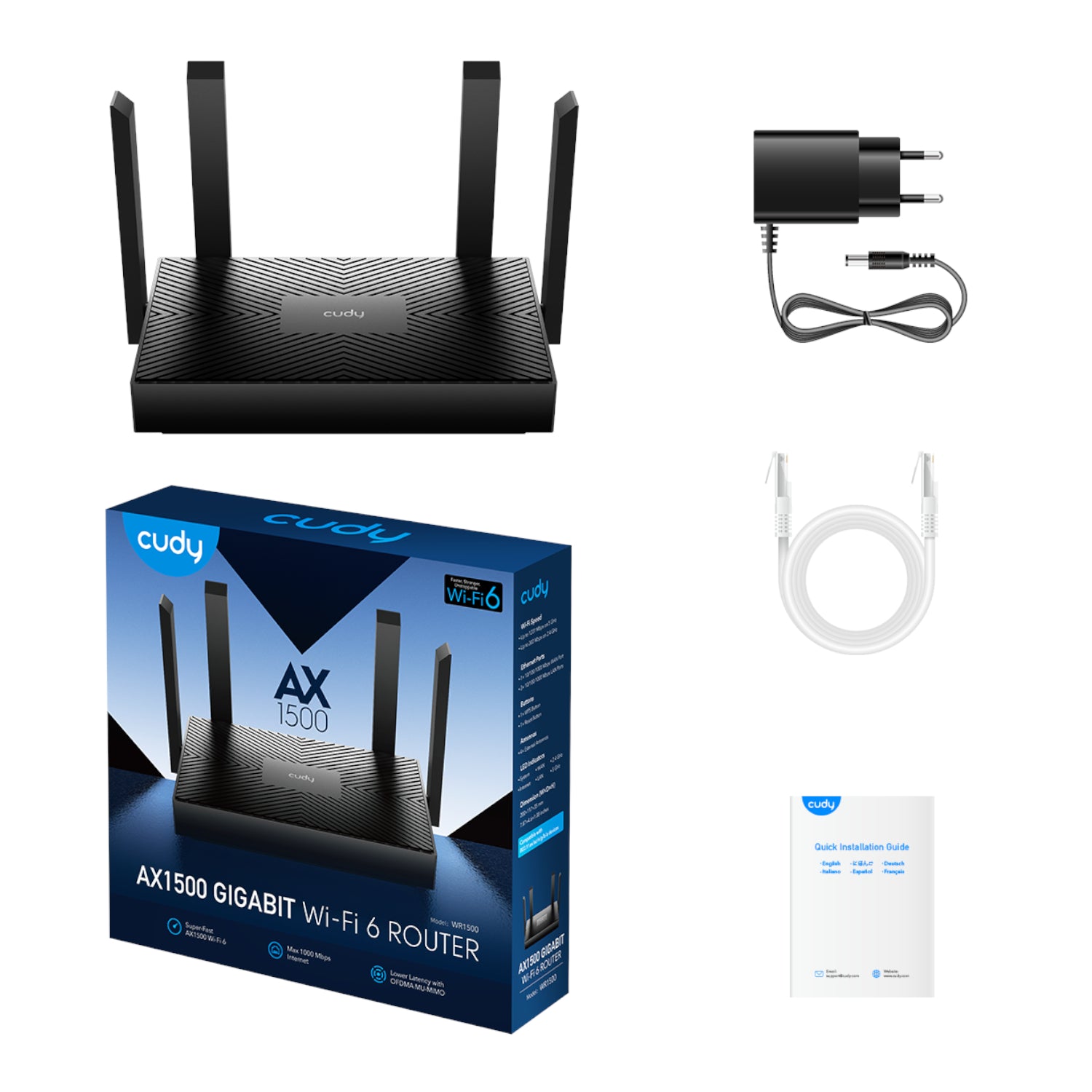 Cudy AX1500 WI-FI Router image 5