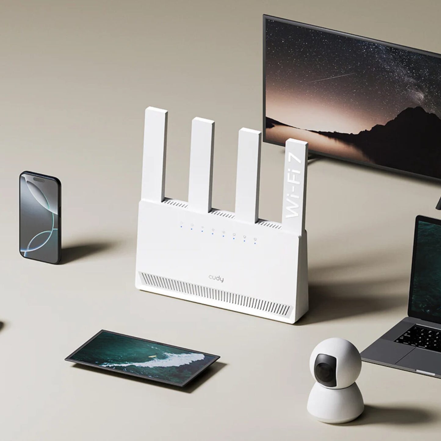 Cudy BE3600E WI-FI 7 Gigabit Router image 4