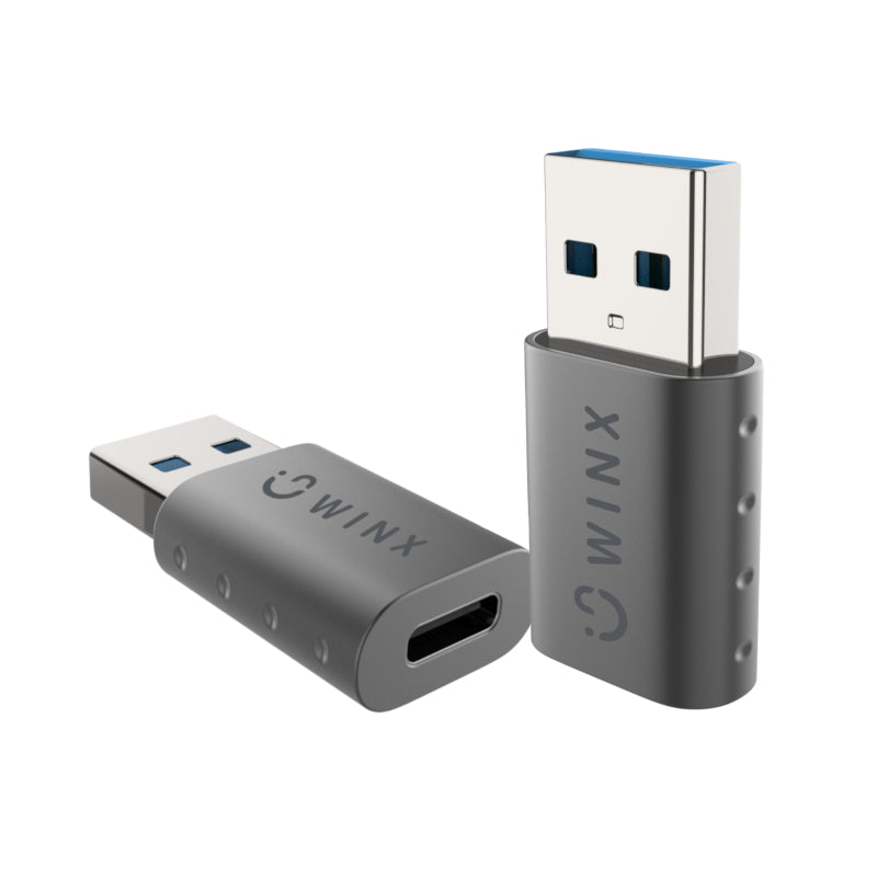 Winx Link Simple USB To Type-C Adapter Dual Pack