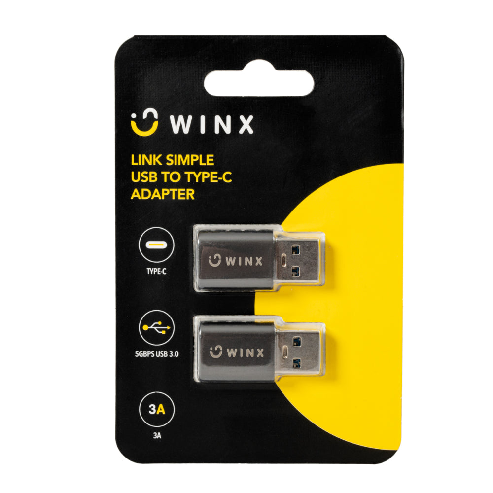 Winx Link Simple USB To Type-C Adapter Dual Pack image 6