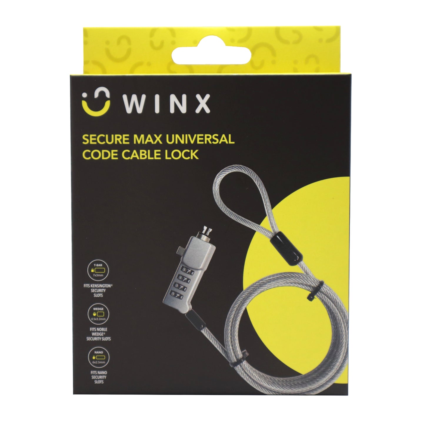 Winx Secure Max Universal Code Cable Lock image 6