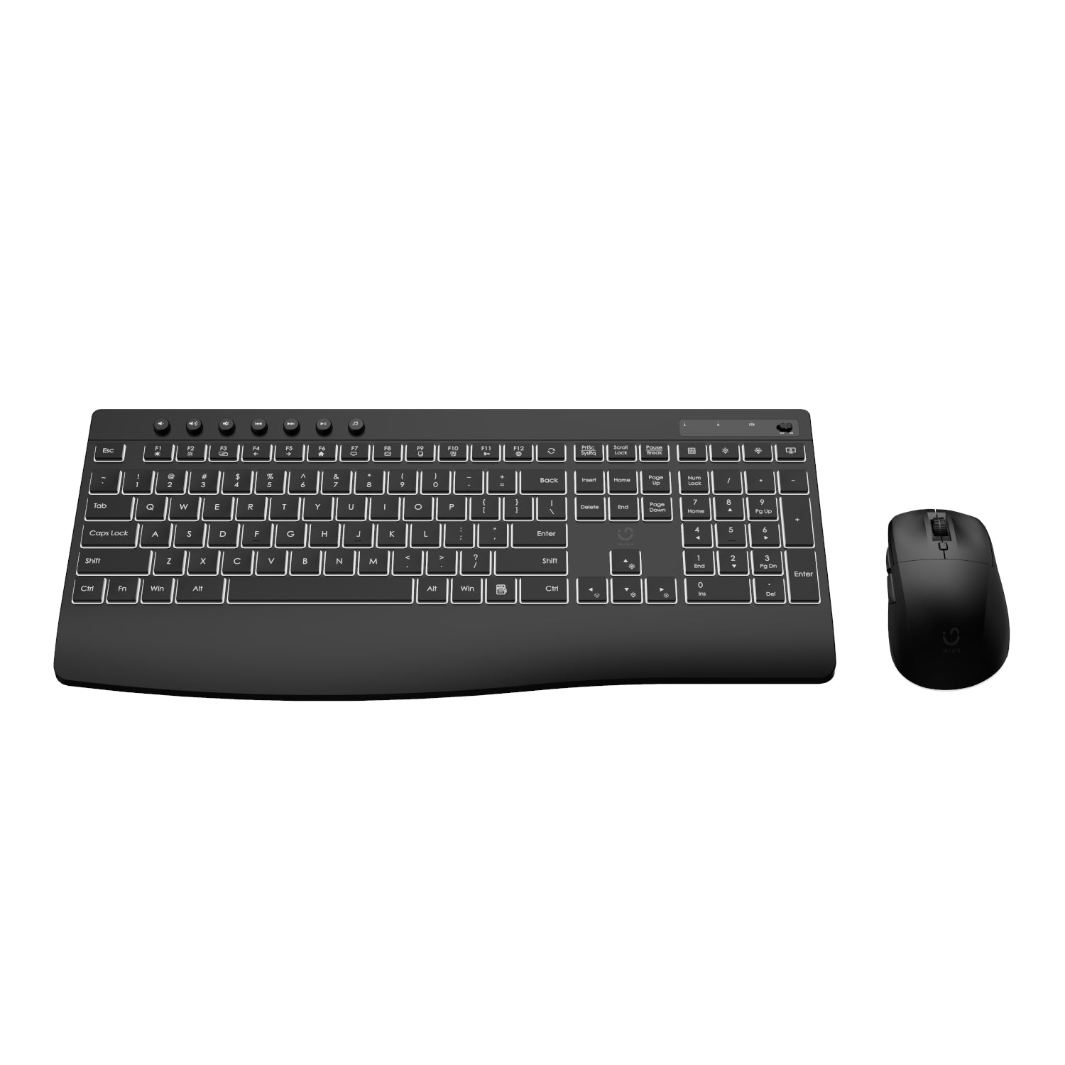 Winx Do Business Backlit Wireless Keyboard And Mouse Combo image 2