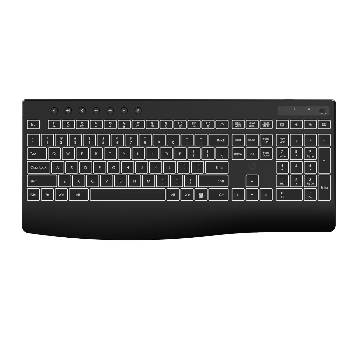 Winx Do Business Backlit Wired Keyboard And Mouse Combo image 3